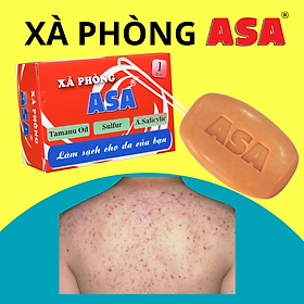 Xà phòng ASA 100g - Kháng khuẩn, hạn chế ngăn ngừa mụn, làm sạch gàu