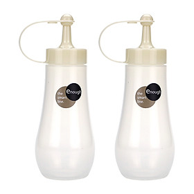Mua Lọ Đựng Gia Vị  Nước Sốt  Nước Tương Enough Màu Trắng (360ml) - Nội Địa Nhật Bản