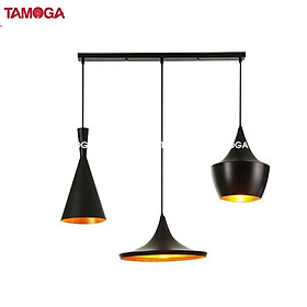 Mua Bộ 03 Đèn thả trần BẮC ÂU TAMOGA VALLIS 5003/3 + Tặng kèm bóng led AS Vàng
