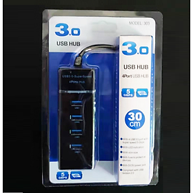 Thiết Bị Kết Nối Đa Cổng Cắm Chia 4 Cổng USB 3.0 Nhỏ Gọn