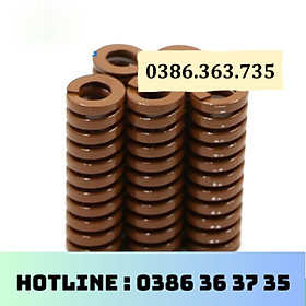 Lò xo khuôn mẫu , lò xo nén Khuôn Màu Nâu Nhập Khẩu Lò Xo Nén Mài Mòn Hợp Kim Thép Lò Xo 8 10 12 14 16 18 20-60