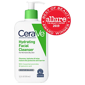 CeraVe Hydrating Cleanser - Sữa Rửa Mặt Cho Da Khô, Hỗn Hợp Khô Nhạy Cảm