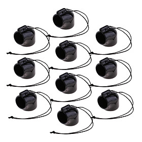 10x Scuba Diving Dive Tank Yoke Valve Threaded Dust Cap, Protection Cover