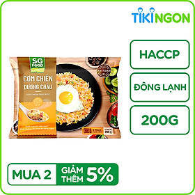 Cơm chiên dương châu SG Food Đông Lạnh 200g