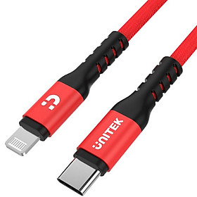 Mua Cáp chuyển USB Type-C sang lightning Unitek C14060RD - Hàng chính hãng