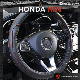 Bọc Vô Lăng ô tô HONDA HRV - Mã 3D Max - Lõi Cao Su Non & 3D Chống Trượt Tay