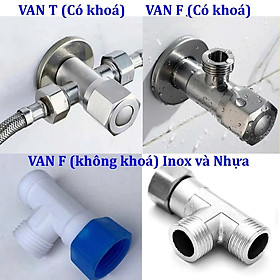 Van Chia Nước Van Khoá Nước Đủ Loại Phi 21 - Phụ kiện đấu nối thiết bị nhà tắm