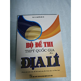 Sách - bộ đề thi thpt quốc gia môn địa lí