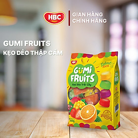 Kẹo Dẻo Thập Cẩm Gumi - HBC Foods - 300Gr Túi - Hàng chính hãng