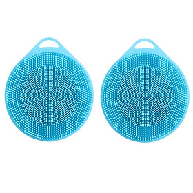 Mua BỘ 2 MIẾNG SILICON RỬA CHÉN- BÁT -XOONG NỒI CÓ MÓC TREO