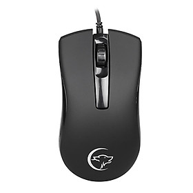 YWYT G831 Wired Optical Mouse 2400 DPI 3 Button Ergonomic Design Office Gaming Mouse