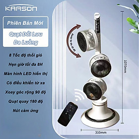 Mua Quạt Đối Lưu Đa Luồng KARSON 3D Cao Cấp Có Remote Điều Khiển Từ Xa - Home and Garden