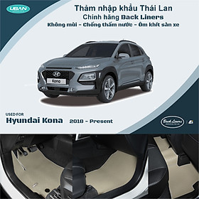 Thảm lót sàn ô tô UBAN cho xe Hyundai Kona - Nhập khẩu Thái Lan