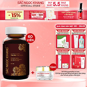 Viên Uống Sắc Ngọc Khang ++ chống lão hóa da, giảm nám, tàn nhang cao cấp (Hộp 60 Viên)