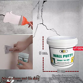 Mua Keo trám trét khe hở  xử lý vết nứt tường chống thấm nước wall putty Bosny 1.5kg - Thái Lan