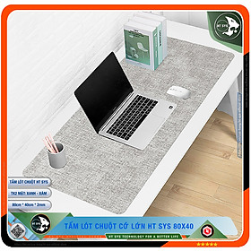 Mua Lót Chuột HT SYS HT39 80x40 - Pad Chuột HT SYS Chất Liệu Da PU Cao Cấp  - Miếng Lót Chuột HT SYS Sử Dụng 2 Mặt Tiện Lợi - Lót Chuột Cỡ Lớn Mềm Mại - Tấm Lót Chuột Chống Nhăn  Không Thấm Nước - Hàng Chính Hãng