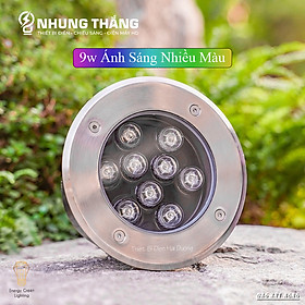 Mua Đèn LED Âm Đất AD-763 - Công Suất 6w 9w -Chống NướcIP67 - Có Video