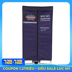 Máy Sấy Quần Áo Sunhouse SHD2707 - Tím - Hàng chính hãng