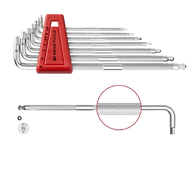 Mua Bộ Lục Giác PB Swiss Tools 3212.LH-6 Knurled Đầu Bi 7 Chiếc Size 1.5-6.0 mm Sản Xuất Tại Thụy Sỹ