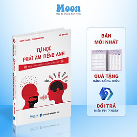 Ảnh bìa Sách Học Phát Âm Tiếng Anh, Tự học phát âm tiếng anh hiệu quả Moonbook