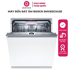 Mua Máy Rửa Chén Bát Âm Tủ BOSCH SMV6ZCX42E - Hàng Chính Hãng