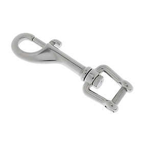 99mm Heavy Duty Marine 316 Stainless Steel Swivel Shackle Eye Bolt Snap Hook for Scuba Divers