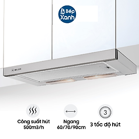 Mua Máy Hút Mùi Âm Tủ Malloca K1506 / K1507 / K1509 - Công Suất Hút 500 m3/h - Ngang 60/70/90cm - Hàng Chính Hãng