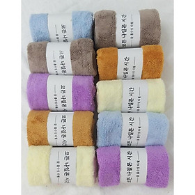 Mua Combo 2 khăn mặt cao cấp xuất Hàn 30x50cm