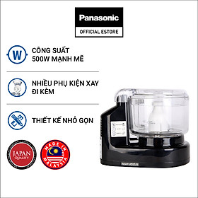 Máy xay đa năng cắt, thái lát, bằm Panasonic MK-K51PKRA 1L - 500W - 11 chức năng - Hàng Chính Hãng