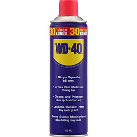 Dầu Bôi Trơn Chống Gỉ Sét WD-40 (412ml)