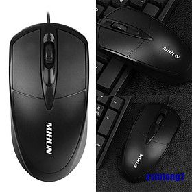 Chuột Quang Asiutong2 3 NúT Với 3 NúT BấM, ĐầU CắM Usb