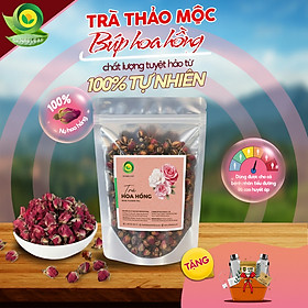 Trà Hoa Hồng Sunbeleaf - Giảm Cân Tự Nhiên Không Biến Chứng, Chống Lão Hóa, Trắng Da Sau 2 Tuần - Túi 100g