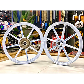 Mâm X1R dành cho Wave, Dream, Future 8 cây-Trước đĩa sau đùm
