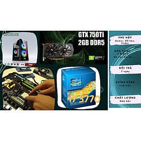 Mua Bộ Máy Tính Lắp ráp CORE I7 3770 - RAM 16GB - SSD 240GB - 500GB HDD Siêu nhanh  Window 10 Phù hợp hợp Chơi Game  Giải Trí.- Cấu hình mạnh mẽ