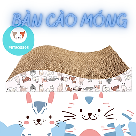 BÀN CÀO LƯỢN 45CM CÀO MÓNG CHO MÈO