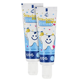 2 Tuýp Kem Đánh Răng Vị Dâu Chuối Cho Bé 3-6 Tuổi MDB