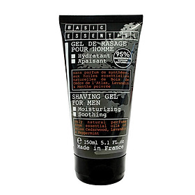 SHAVING GEL Gel cạo râu tinh dầu thiên nhiên 150ML