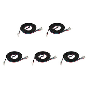 Lovoski 5pcs 3D Printer Stepper Motor Extended Cables Connector Wire XH2.54
