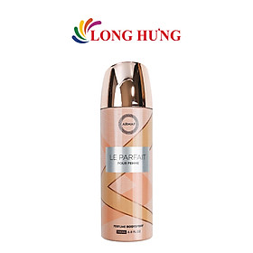 Xịt khử mùi làm thơm cơ thể Armaf Le Parfait (200ml) - Hàng chính hãng