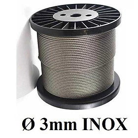 Cáp inox 304 (1,5 ly, 2 ly, 3 ly, 4 ly) cáp thép giá sỉ