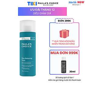 Nước Hoa Hồng Cân Bằng Và Điều Chỉnh Lỗ Chân Lông Paula's Choice Skin Balancing Pore Reducing Toner (190ml)