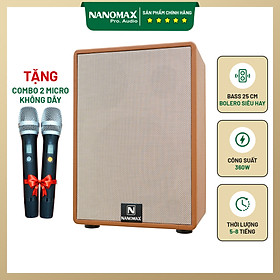 Mua Loa Kéo Karaoke Xách Tay Nanomax K-50 K50 Bass 250cm Công Suất 360w Bluetooth Hàng Chính Hãng