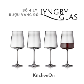 Bộ 4 Ly Rượu Vang Đỏ