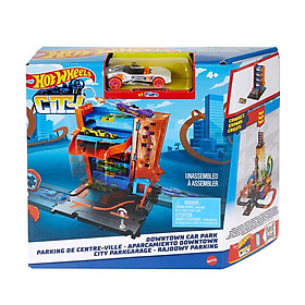 Đồ Chơi Trạm Giữ Xe Hot Wheels City HDR28 HDR24