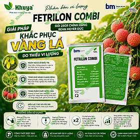 Phân bón vi lượng Fetrilon Combi gói 25gr Behn Meyer Đức