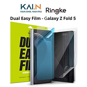 Mua Bộ Dán Dẻo Ringke Dual Easy Film Dành Cho Samsung Galaxy Z Fold 5 5G  1 Mặt Trong  1 Mặt Ngoài - Hàng Chính Hãng