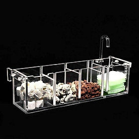 Mua Lọc tràn mini cài thành bể kèm bơm và vật liệu lọc tiện dụng