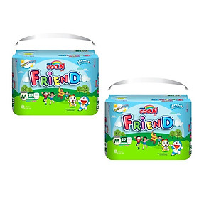 Combo 2 bịch Tã Quần Goo.n Friend Gói Đại M27 (27 Miếng)