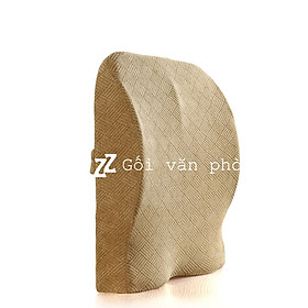 Mua Gối Tựa Lưng Cao Su Non Đa Năng ZURI PILLOW - GTL04 (Tựa Lưng +Lót Ghế) Chống Đau Mỏi Lưng  Đau Cột Sống