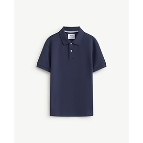 Áo polo tay ngắn nam phối nút. Fitted - ROUTINE 10F25POL014